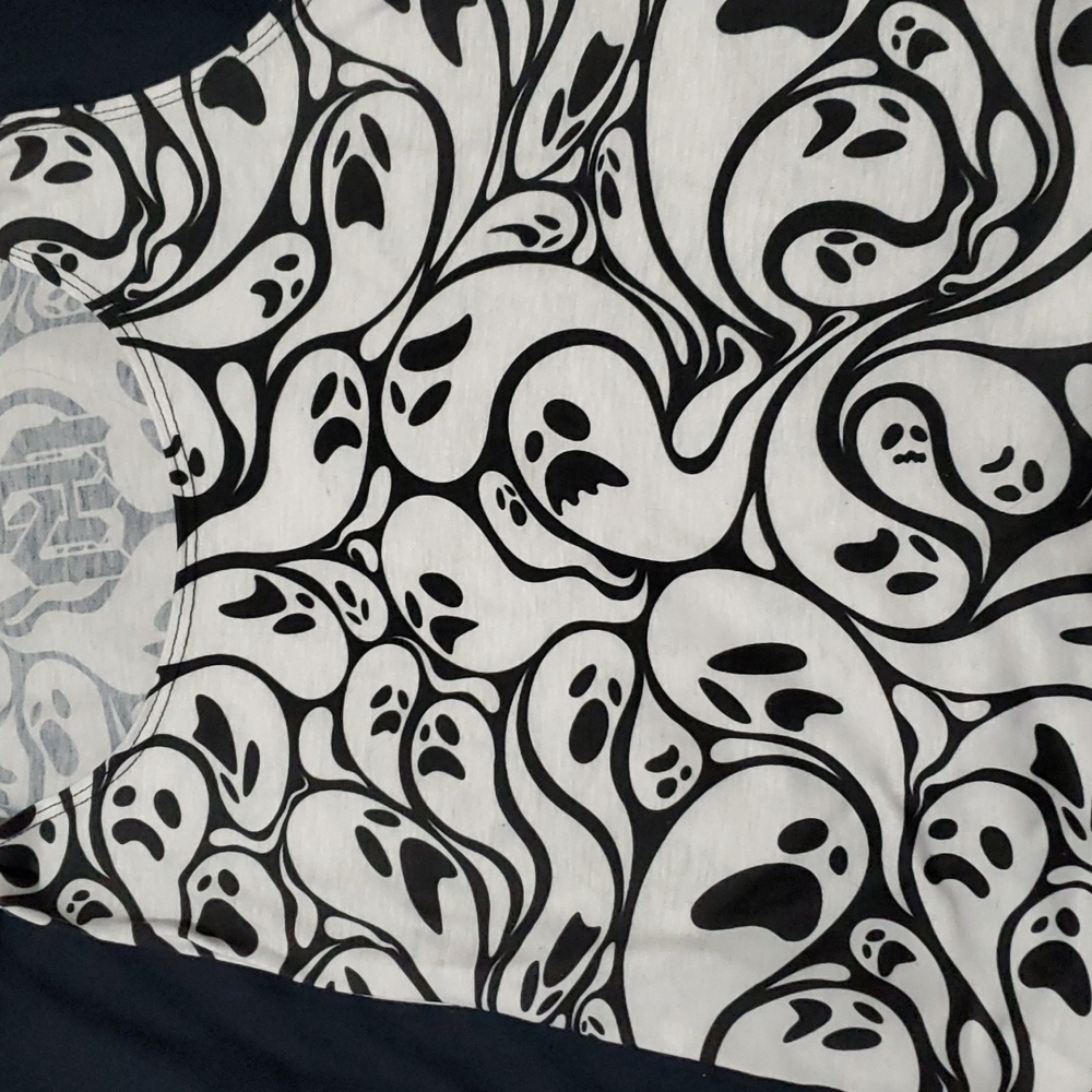 Ghost crop top